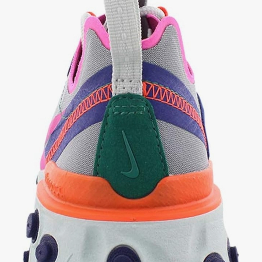 Nike React Element 55 Wolf Gray Womens Athletic S… - image 2